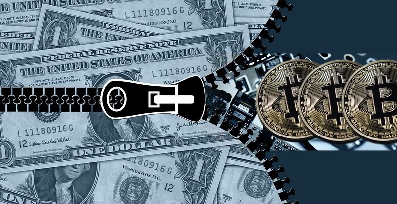 Dollars og bitcoins